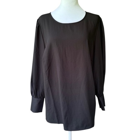 Eloquii Blouse Sheath Black‎ - Picture 1 of 8